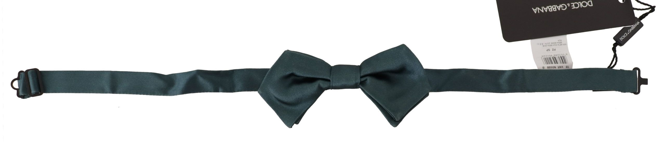 Dolce & Gabbana Elegant Green Silk Bow Tie - Luksuslaukut ja asusteet Dolce & Gabbana - Tutustu YVES JAVANNI® 