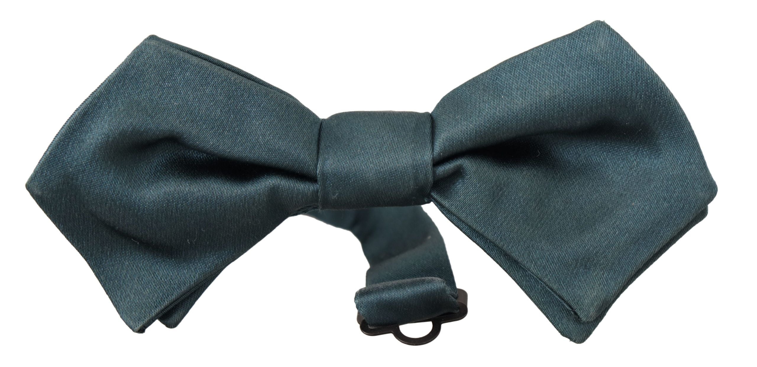 Dolce & Gabbana Elegant Green Silk Bow Tie - Luksuslaukut ja asusteet Dolce & Gabbana - Tutustu YVES JAVANNI® 