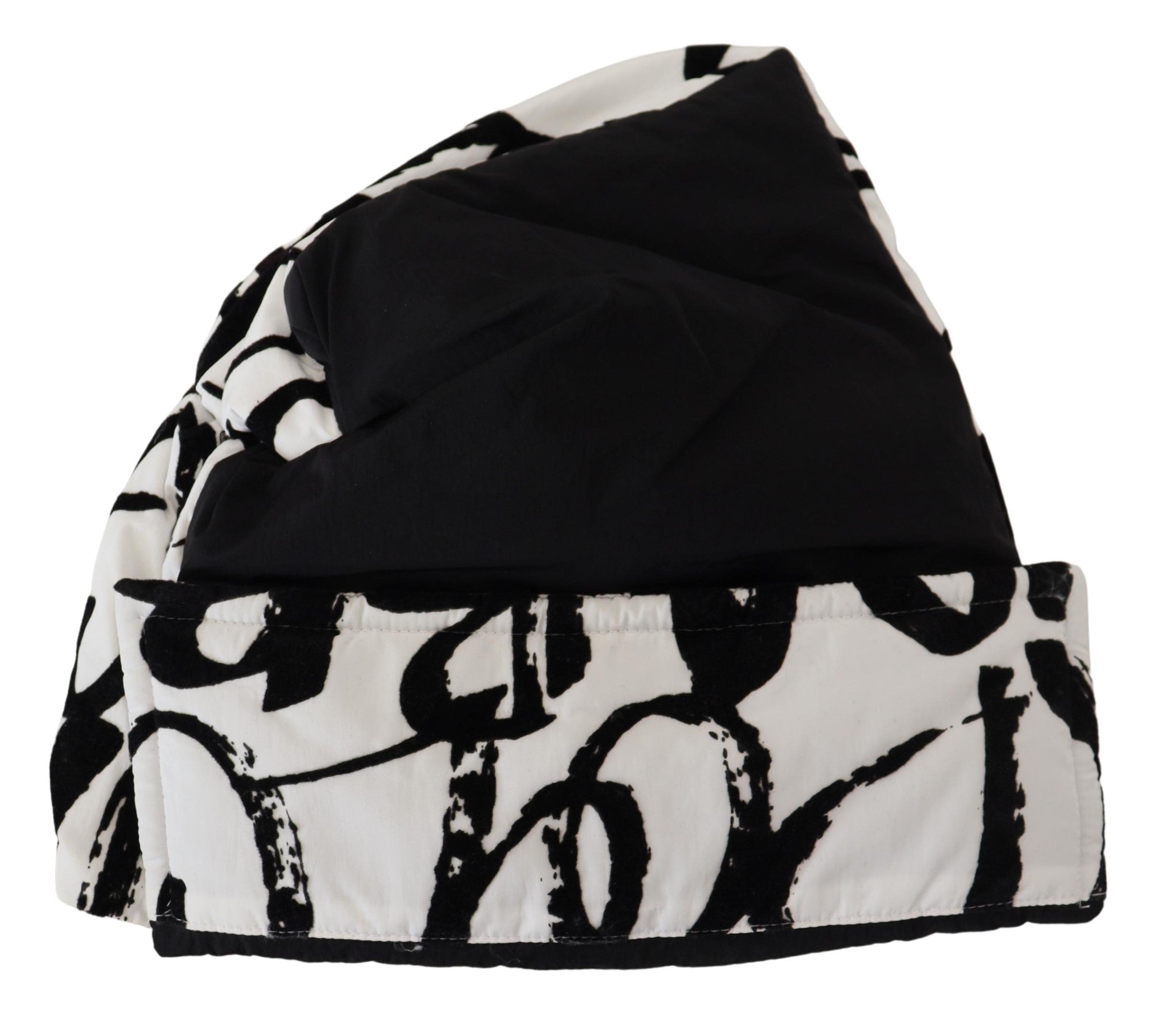 Dolce & Gabbana Elegant Monochrome Knit Beanie Hat - Luksuslaukut ja asusteet Dolce & Gabbana - Tutustu YVES JAVANNI® 