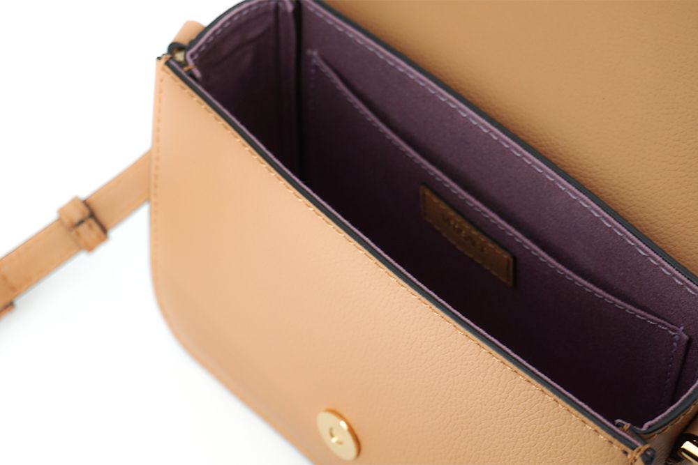 Versace Elegant Calf Leather Shoulder Bag in Brown - Luxury from Versace - Shop at YVES JAVANNI