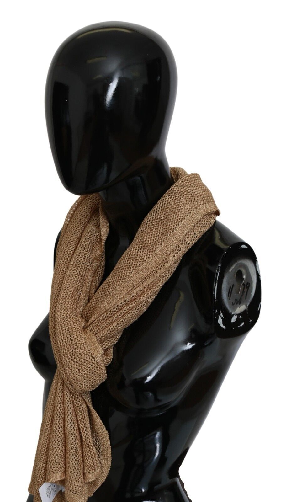 GF Ferre Elegant Men's Brown Neck Wrap Shawl Scarf - Luksusmuotia GF Ferre - Tutustu YVES JAVANNI® 