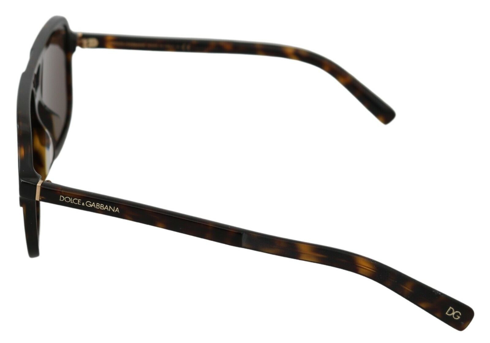 Dolce & Gabbana Elegant Brown Patterned Men's Sunglasses - Luksusmuotia Dolce & Gabbana - Tutustu YVES JAVANNI® 