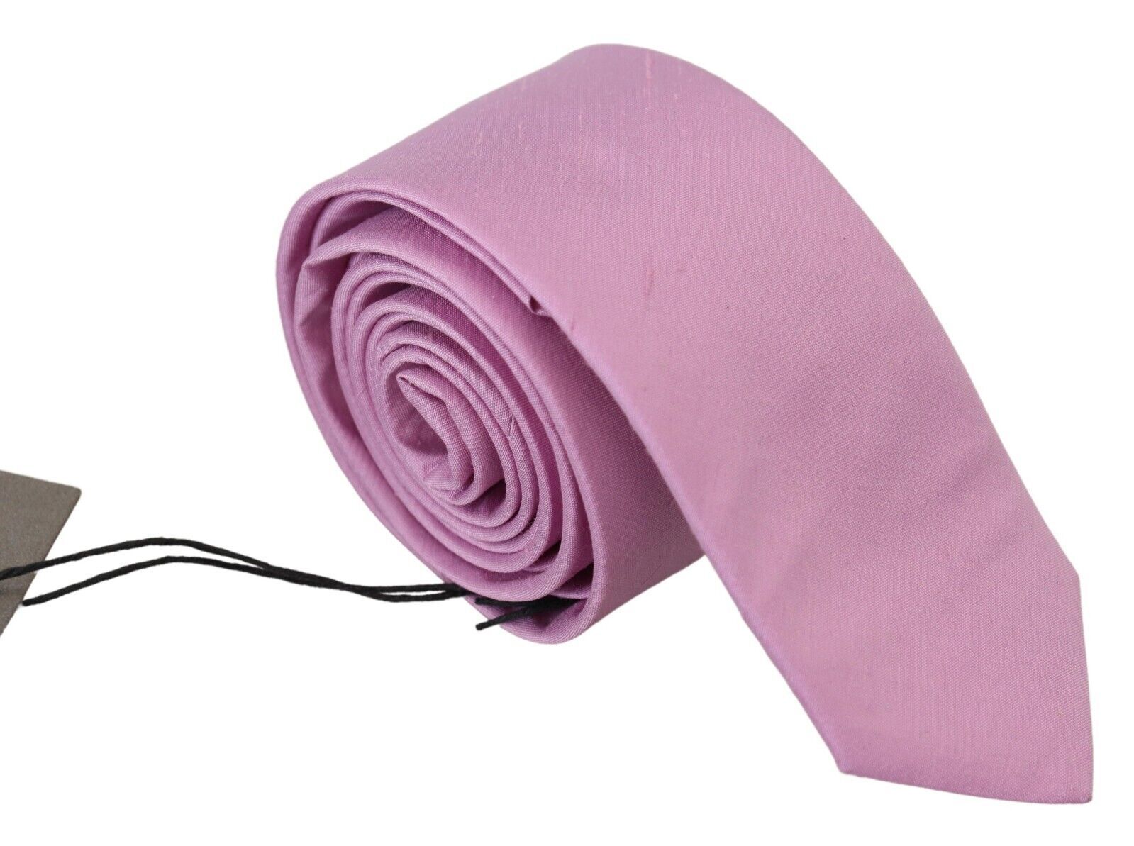 Daniele Alessandrini Elegant Silk Men's Tie in Pink - Luksusmuotia Daniele Alessandrini - Tutustu YVES JAVANNI® 