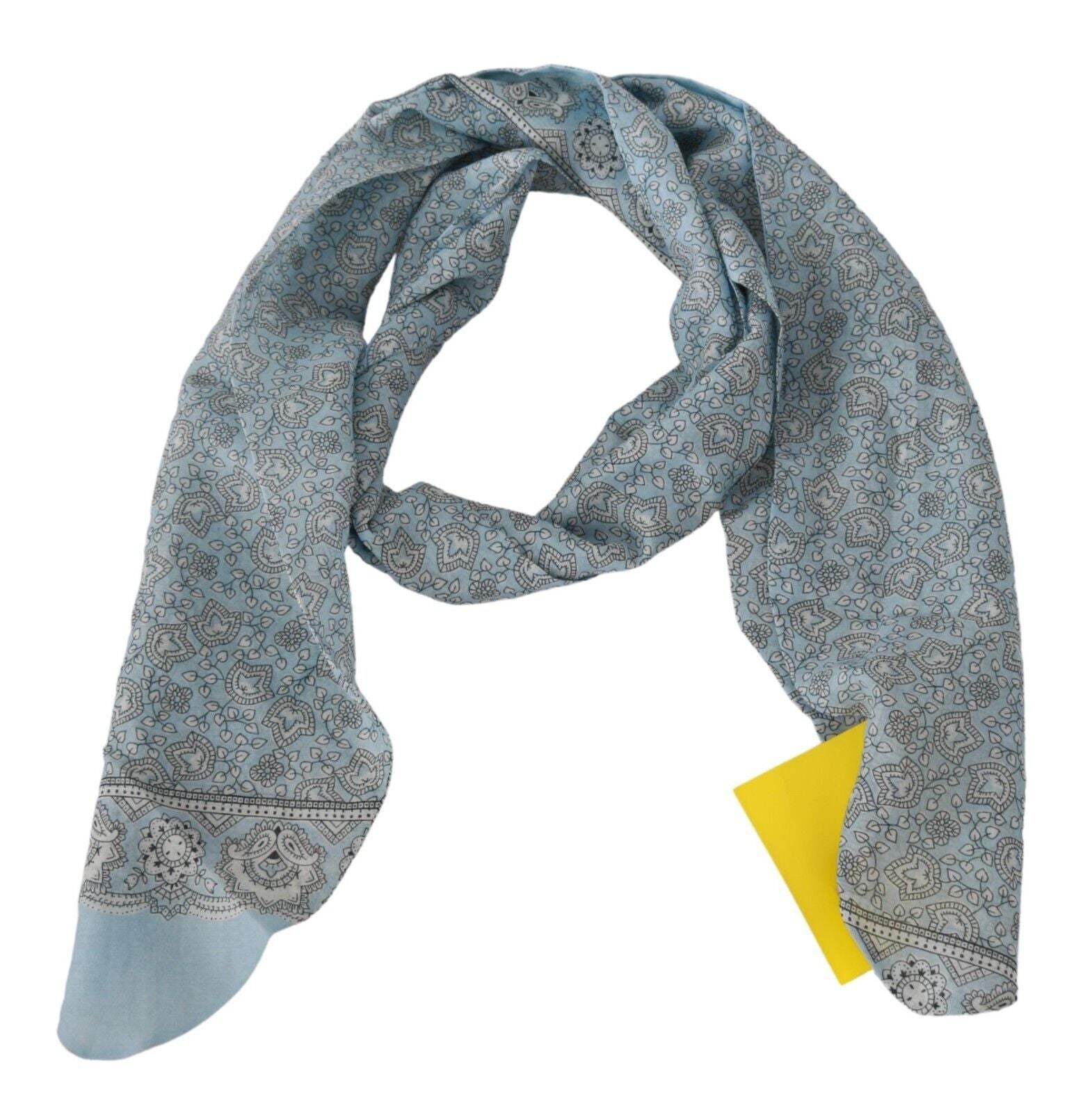 Ermanno Scervino Elegant Silk Bandana Wrap Shawl Scarf - Luksusmuotia Ermanno Scervino - Tutustu YVES JAVANNI® 