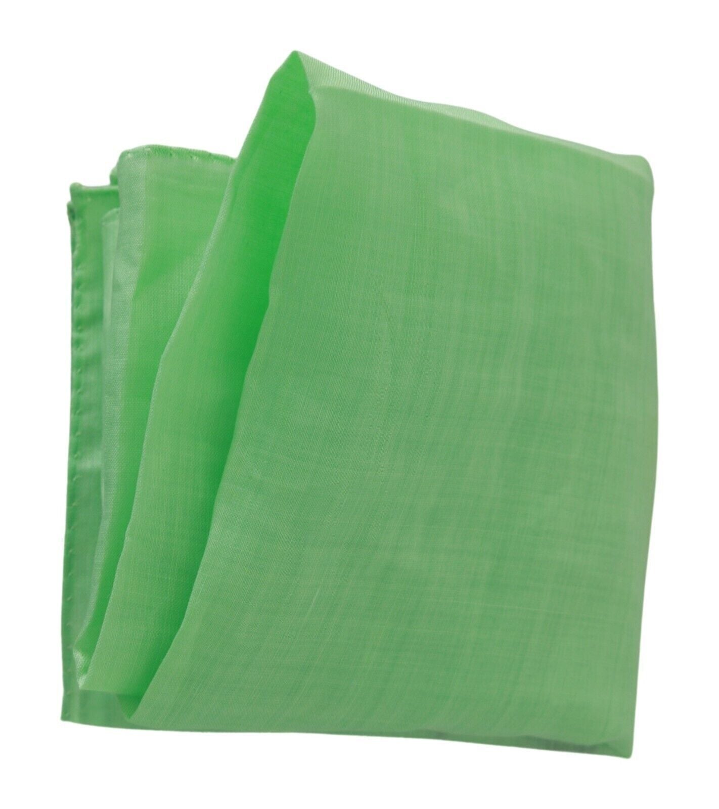 Versace Elegant Apple Green Linen Scarf - Luksusmuotia Versace - Tutustu YVES JAVANNI® 