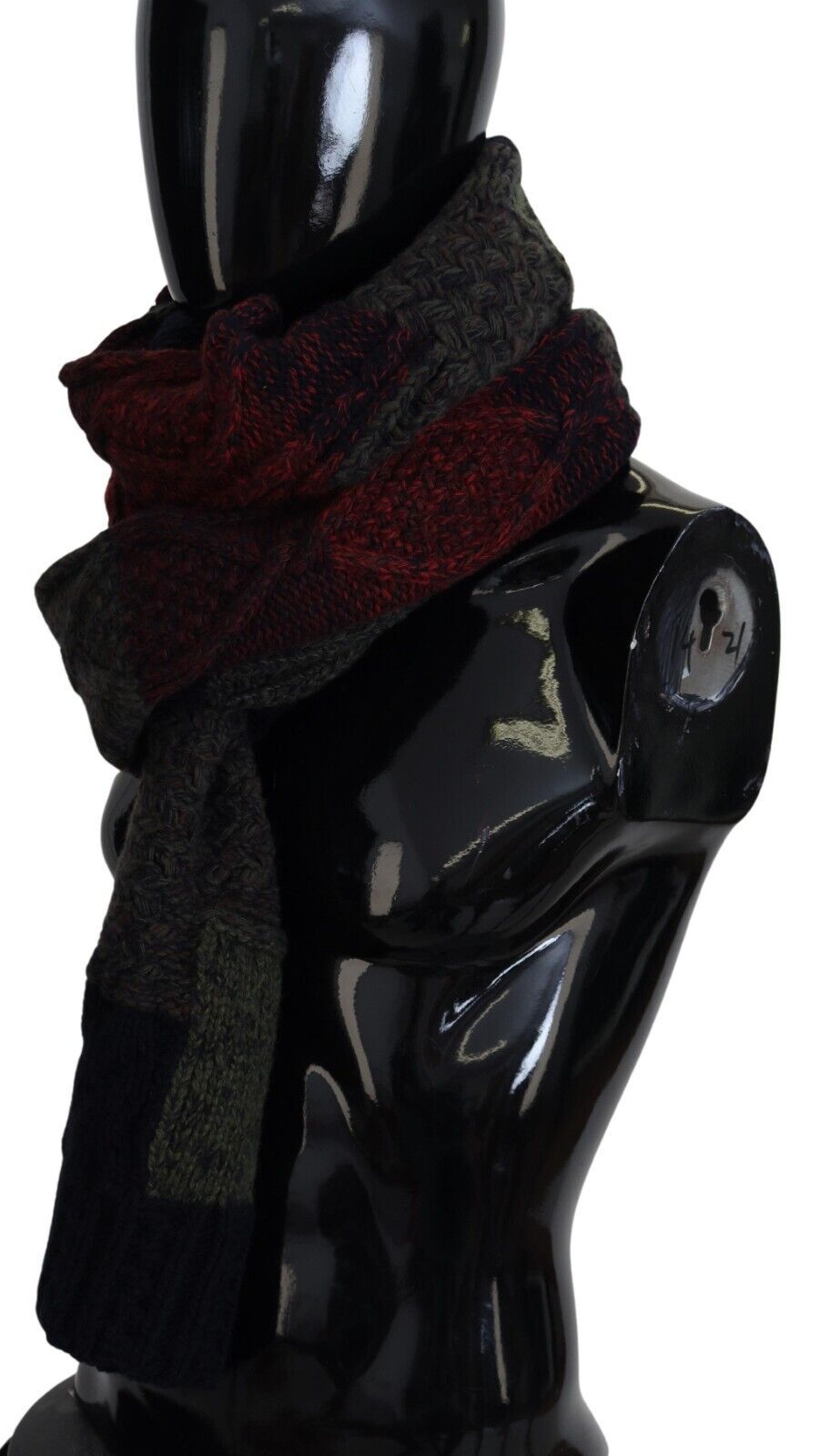 Dolce & Gabbana Elegant Wool-Cashmere Men's Scarf - Luksusmuotia Dolce & Gabbana - Tutustu YVES JAVANNI® 