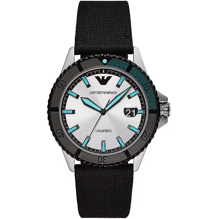 Emporio Armani Elegant Diver Collection Timepiece for Men - Luxury from Emporio Armani - Shop at YVES JAVANNI