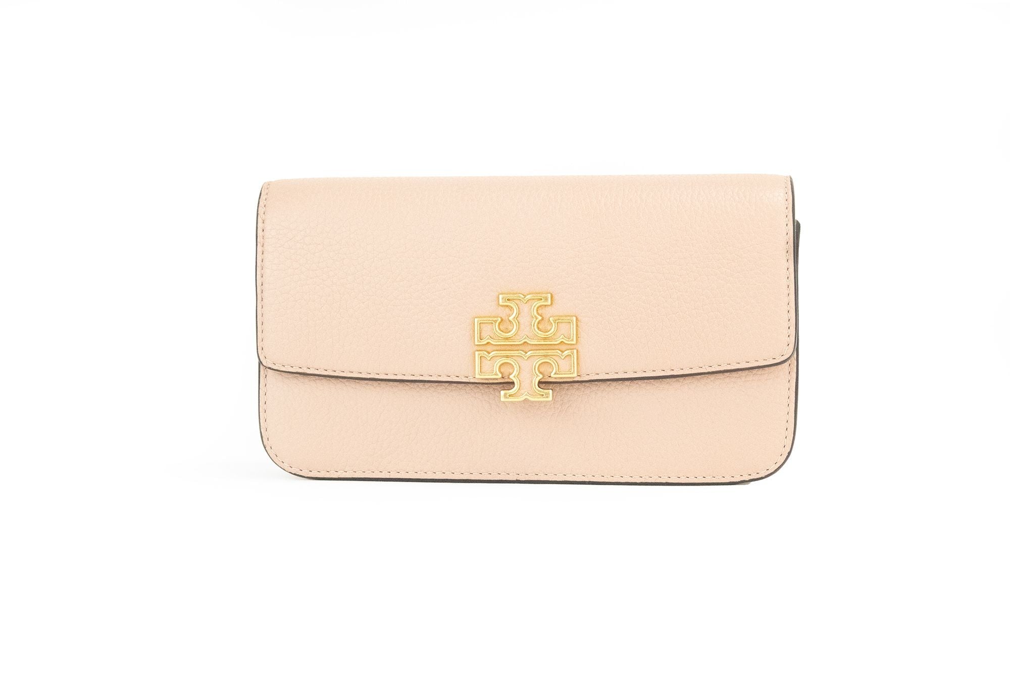 Tory Burch Britten Small Meadowsweet Leather Chain Wallet Crossbody Bag - Luxury from Tory Burch - Shop at YVES JAVANNI