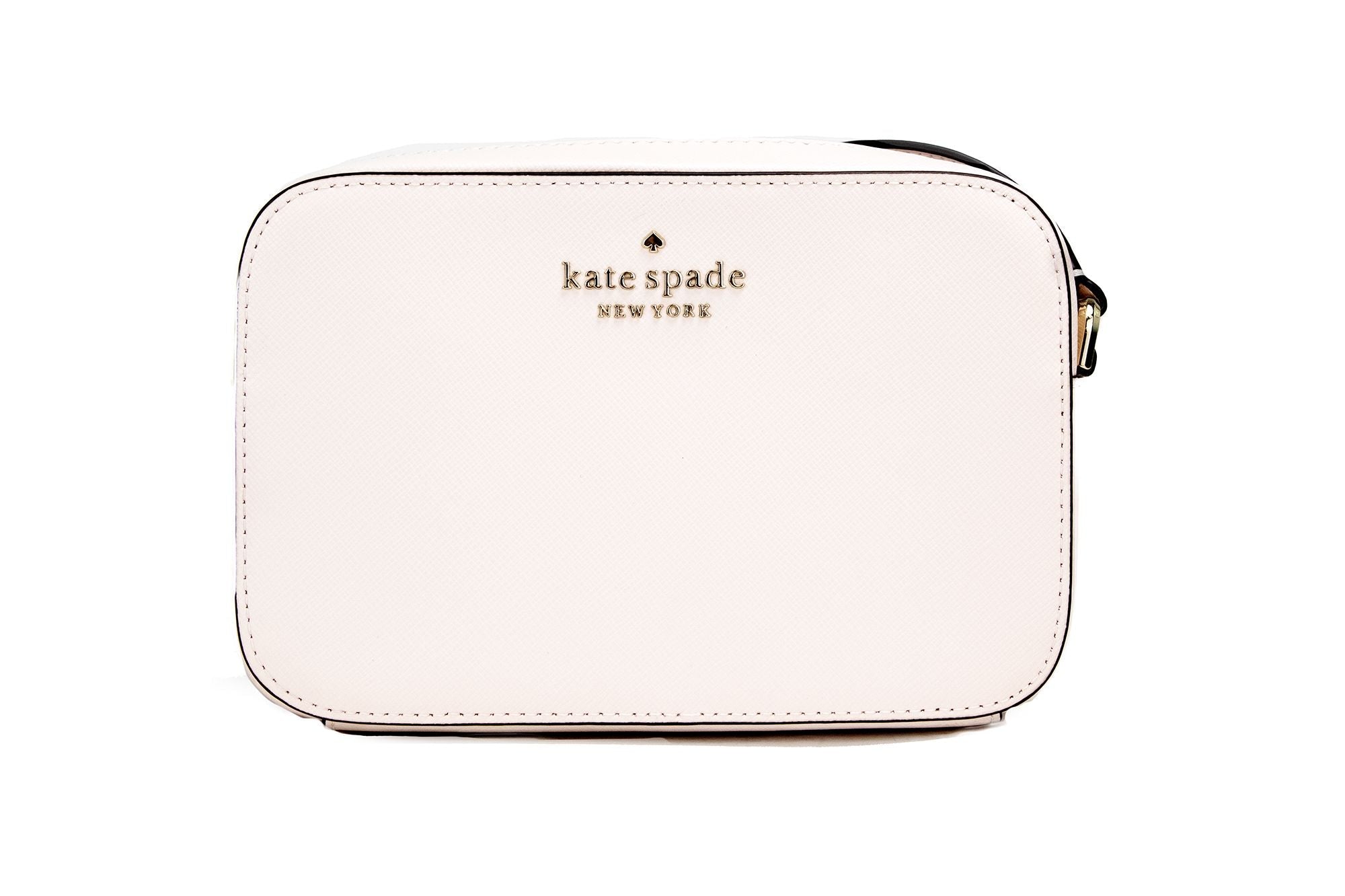 Kate Spade Staci Mini Light Rose Saffiano Leather Camera Bag Crossbody Handbag - Luksuslaukut ja asusteet Kate Spade - Tutustu YVES JAVANNI® 